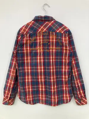 FLASH REPORT/フラッシュリポート/シャツ/ブラウス/トップス/レッド/S