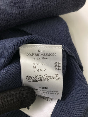 KBF/ケービーエフ/ベスト/トップス/ネイビー/size One