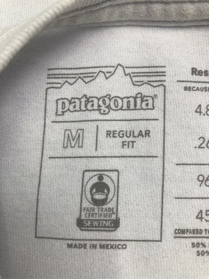 patagonia/パタゴニア/Tシャツ/カットソー/トップス/ホワイト/M