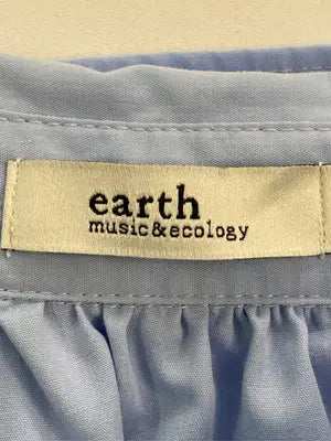 earth music&ecology/アースミュージックアンドエコロジー/チュニック/ワンピース/ドレス/スカイブルー/F