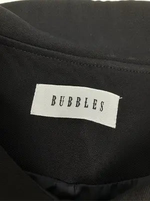 BUBBLES/バブルス/セットアップ/ジャケット/アウター/ブラック/トップスF・ボトムスS