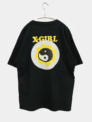 PLAYBOY×X-Girl/Tシャツ/カットソー/トップス/ブラック/L