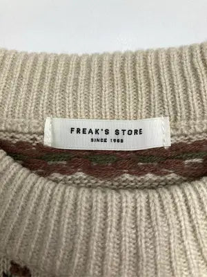 FREAK'S STORE/フリークスストア/ニット/セーター/トップス/ベージュ/F