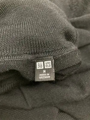 UNIQLO/ユニクロ/ニット/セーター/トップス/ブラック/M