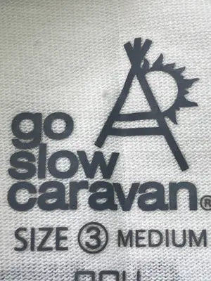 go slow caravan/ゴースローキャラバン/Tシャツ/カットソー/トップス/ホワイト/3