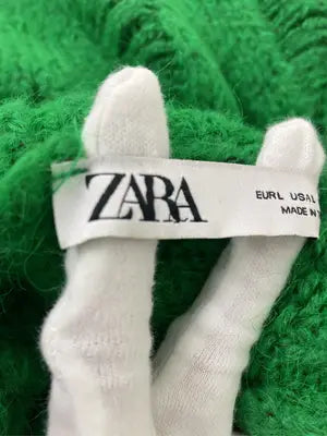 ZARA/ザラ/ニット/セーター/トップス/グリーン/L
