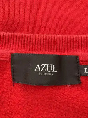 AZUL by MOUSSY/アズールバイマウジー/スウェット/トップス/レッド/L