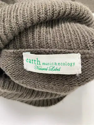 earth music&ecology/アースミュージックアンドエコロジー/ニット/セーター/トップス/カーキ/F