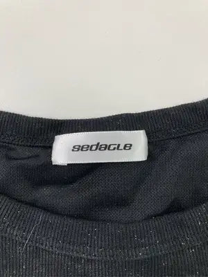 SEDACLE/セダクル/Tシャツ/カットソー/トップス/ブラック/M