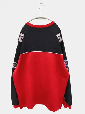 SEQUENZ/シーケンス/Tシャツ/カットソー/トップス/レッド/XL