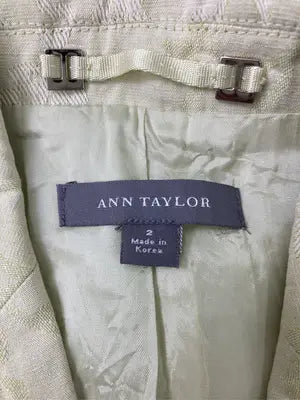 ANN TAYLOR/テーラードジャケット/ジャケット/アウター/ライトグリーン/2