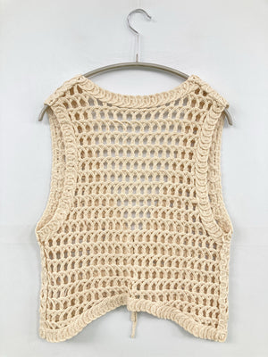 nemne/ネンネ/ベスト/トップス/アイボリー/F