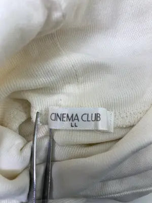 CINEMA CLUB/シネマクラブ/Tシャツ/カットソー/トップス/アイボリー/LL