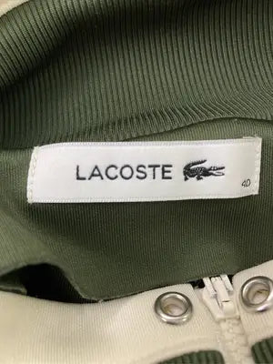 LACOSTE/ラコステ/ノーカラーコート/ジャケット/アウター/グリーン/40