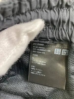 UNIQLO/ユニクロ/ナイロンパンツ/パンツ/ブラック/XL   ウエスト75-81cm  ヒップ100-106cm