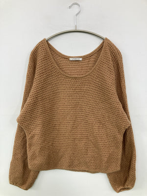 LIP SERVICE/リップサービス/ニット/セーター/トップス/ブラウン/F