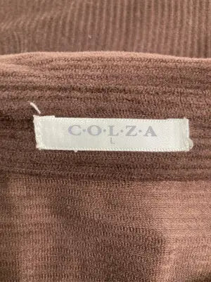 COLZA/コルザ/シャツ/ブラウス/トップス/ブラウン/L