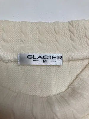 GLACIER/グラシア/ニット/セーター/トップス/アイボリー/M