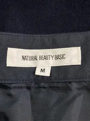 NATURAL BEAUTY BASIC/ナチュラルビューティーベーシック/ミモレ/半端丈スカート/スカート/ネイビー/M