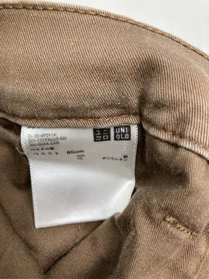 UNIQLO/ユニクロ/チノパンツ/パンツ/ブラウン/ウエスト85cm