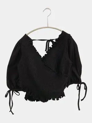 w closet/ダブルクローゼット/シャツ/ブラウス/トップス/ブラック/F