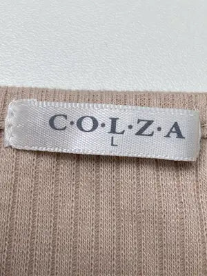 COLZA/コルザ/Tシャツ/カットソー/トップス/ベージュ/L