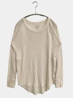 Hanes/ヘインズ/Tシャツ/カットソー/トップス/アイボリー/FREE