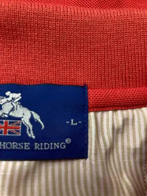 British house/ポロシャツ/トップス/レッド/L