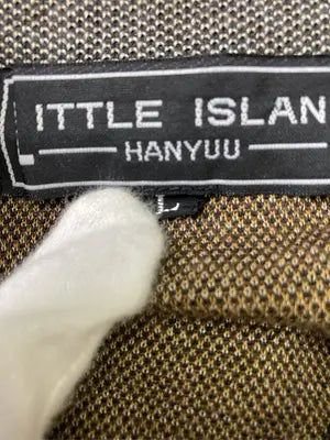 ITTLE ISLAND/ポロシャツ/トップス/ブラウン/L
