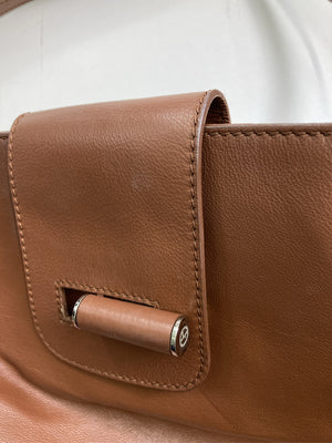 GIORGIO ARMANI/ジョルジオアルマーニ/ハンドバッグ/バッグ/ブラウン