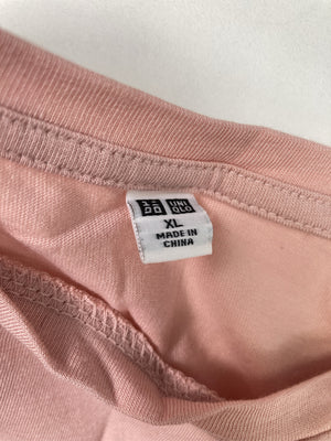 UNIQLO/ユニクロ/ノースリーブ/トップス/ピンク/XL