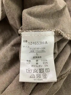HALHAM/ハルハム/Tシャツ/カットソー/トップス/ブラウン/L