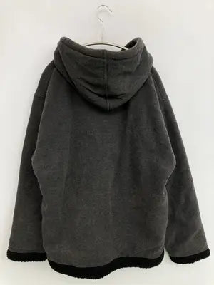 HILL CROP/パーカー/トップス/グレー/L