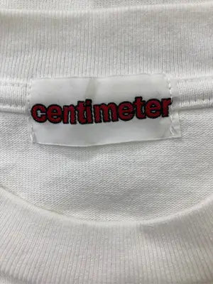 centimeter/センチメートル/Tシャツ/カットソー/トップス/ホワイト/M