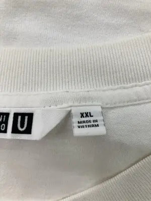 UNIQLO U/ユニクロユー/Tシャツ/カットソー/トップス/ホワイト/XXL