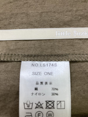 little suzie/リトルスージー/ロングスカート/スカート/ブラウン/ONE