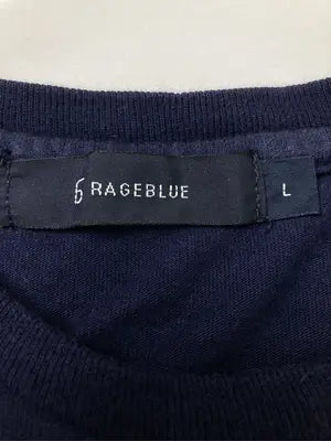 RAGEBLUE/レイジブルー/Tシャツ/カットソー/トップス/ネイビー/L