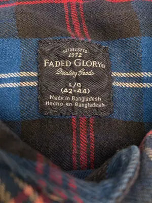 FADED GLORY/フェイデッドグローリー/シャツ/ブラウス/トップス/ネイビー/L  (42-44)