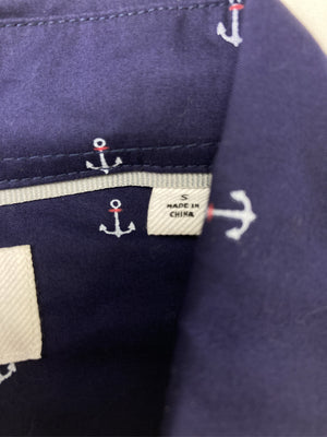 UNIQLO/ユニクロ/シャツ/ブラウス/トップス/ネイビー/S