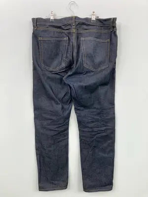 UNIQLO JEANS/ユニクロジーンズ/デニムパンツ/パンツ/ネイビー/34(86.5cm)