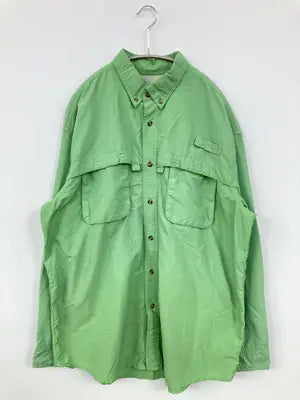 L.L.Bean/エルエルビーン/シャツ/ブラウス/トップス/ライトグリーン/L REG
