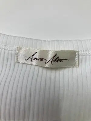 Anna Alice/Tシャツ/カットソー/トップス/ホワイト/L
