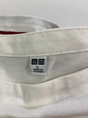 UNIQLO/ユニクロ/Tシャツ/カットソー/トップス/アイボリー/L