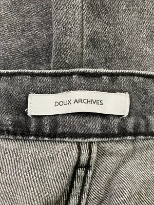 DOUX ARCHIVES/ドゥアルシーヴ/デニムパンツ/パンツ/ブラック/L
