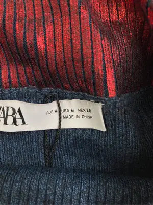 ZARA/ザラ/その他トップス/トップス/レッド/M