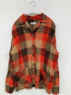 PENDLETON/ペンドルトン/シャツ/ブラウス/トップス/オレンジ/L