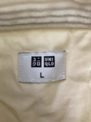 UNIQLO/ユニクロ/シャツ/ブラウス/トップス/アイボリー/L