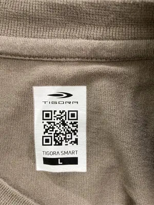 TIGORA/ティゴラ/Tシャツ/カットソー/トップス/ブラウン/L