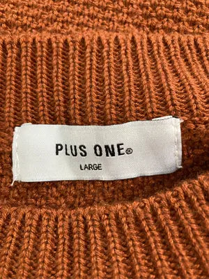 PLUS ONE/プラスワン/ベスト/トップス/ブラウン/L