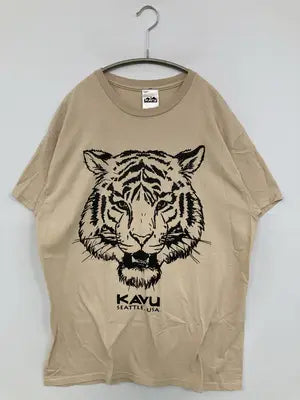 KAVU/カブー/Tシャツ/カットソー/トップス/ベージュ/MEDIUM